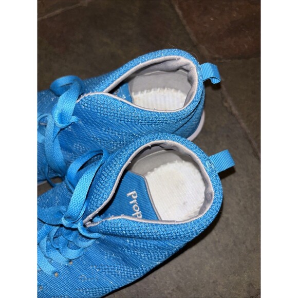 Propet Women TravelFit Hi Walking Shoe Sneakers Blue Tie 7.5 4E(XX) - Picture 6 of 9